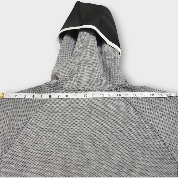 Zyia Active Gray Sport Pocket Hoodie Jacket XXXL Full Zip Outdoors Lightweight - Picture 12 of 13